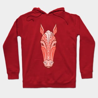 Horse - Chinese Zodiac - Animal Drawing Hoodie